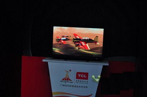 TCL 3D電視閃亮CEF，3D電視在2010真的“火”了