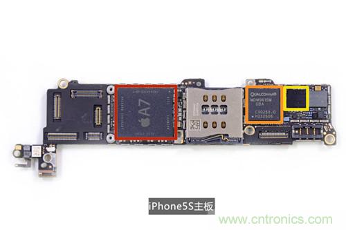 土豪金iPhone 5S拆解：內(nèi)部結(jié)構(gòu)升級(jí)，維修難度增加