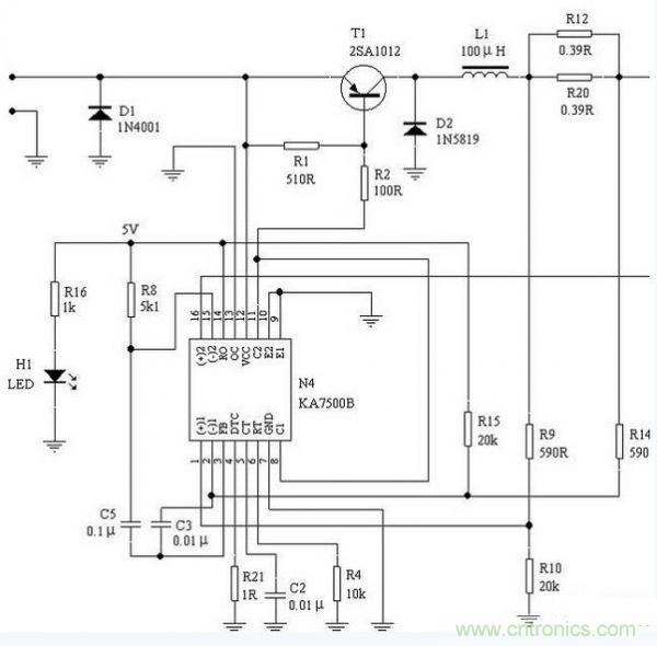 分享：一款低成本鋰電池充電電路設計