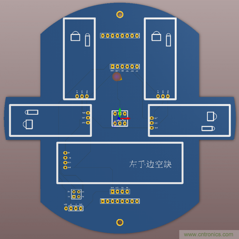 牛人力作！PCB版藍(lán)牙智能小車DIY