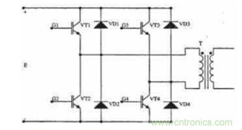 單相全橋式逆變電路