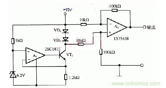 一款溫度傳感器應(yīng)用電路設(shè)計