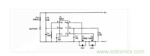 （Safety IC + MOSFET）+ Fuse