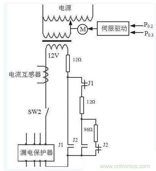 測試電流產(chǎn)生及調節(jié)模塊