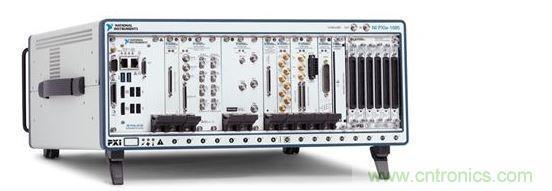 NI PXI Express機箱包含射頻分析儀和發(fā)生器、矢量網(wǎng)絡分析儀、開關、電源和嵌入式計算機