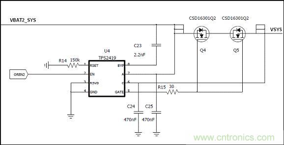 基于bq24161+TPS2419雙電池供電方案的設(shè)計分析