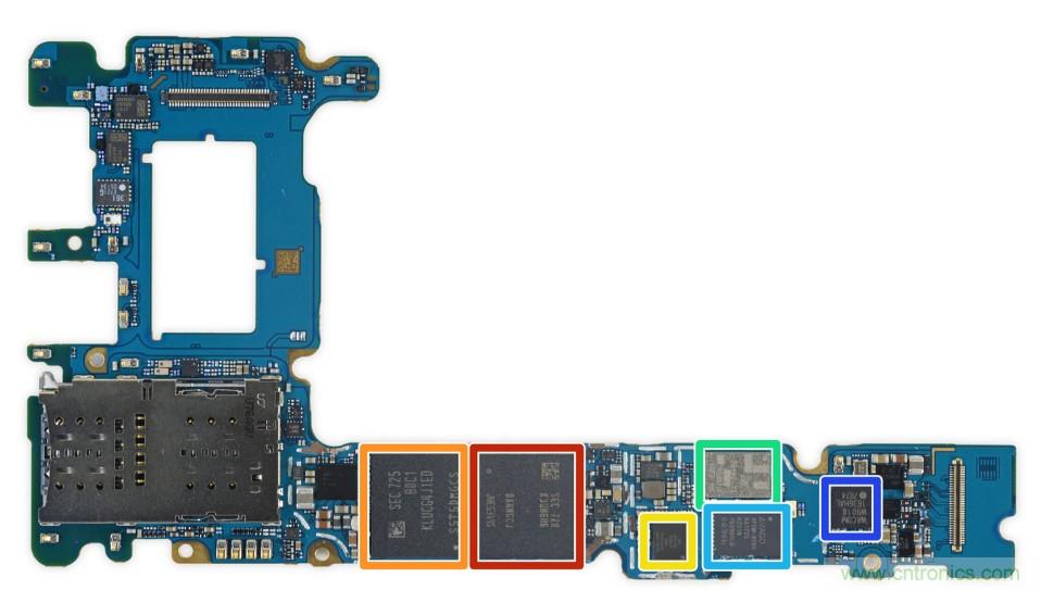 三星Note 8拆解，模塊化+分離式設(shè)計(jì)成趨勢？