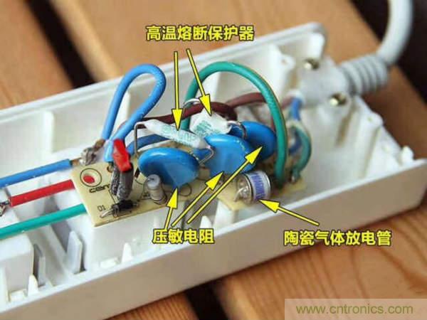 電源插座如何防雷？巧用壓敏電阻&陶瓷氣體放電管