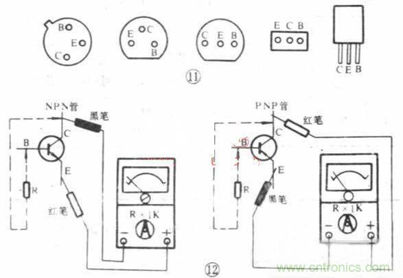 詳解三極管和場效應(yīng)管測量方式