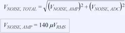 信號鏈中放大器噪聲對總噪聲有多少貢獻？