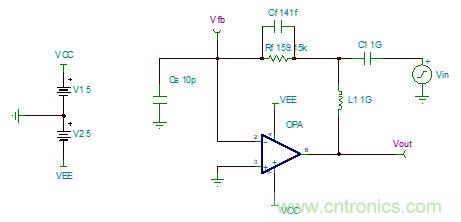 如何利用TINA-TI來完成跨阻放大電路的穩(wěn)定性設(shè)計