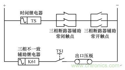 斷路器三相不一致保護(hù)新型控制回路與檢測(cè)裝置改進(jìn)