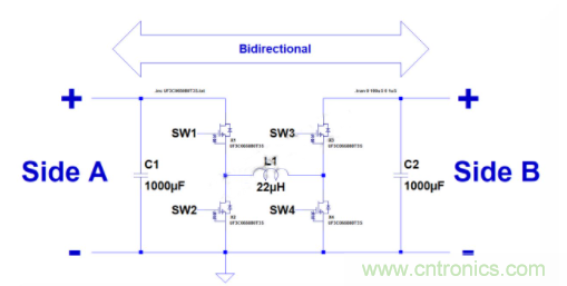 如何用碳化硅MOSFET設(shè)計(jì)雙向降壓-升壓轉(zhuǎn)換器？