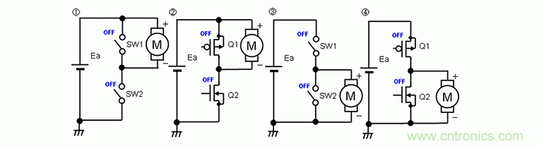 單開關(guān)電路驅(qū)動、半橋電路驅(qū)動