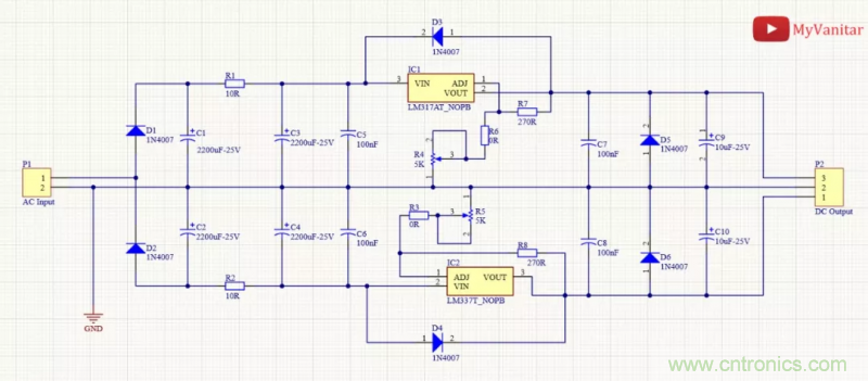 怎樣構(gòu)建可調(diào)線性AC-DC電源供用戶自由調(diào)節(jié)？