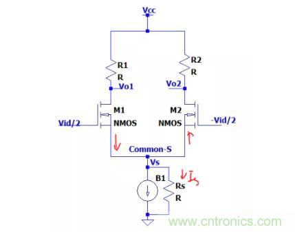 關(guān)于差分輸入電路和共模信號，差模信號關(guān)系的理解