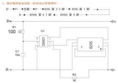 12V鋰電池保護板工作原理