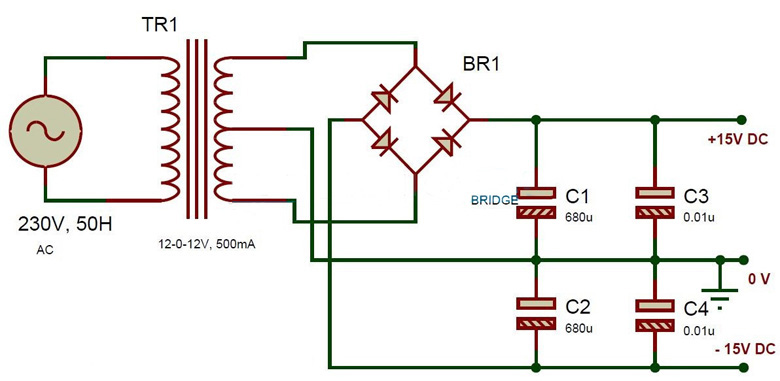 有源音頻交叉電路