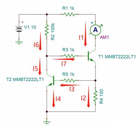 2個(gè)NPN三極管組成的恒流電路，如何工作？