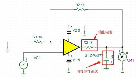 運(yùn)算放大電路振鈴產(chǎn)生的原因及解決方法