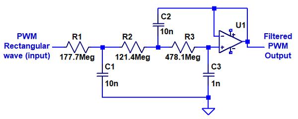 為任何 PWM 優(yōu)化一個簡單的模擬濾波器