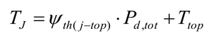 功率器件熱設計基礎（十三）——使用熱系數(shù)Ψth(j－top)獲取結溫信息