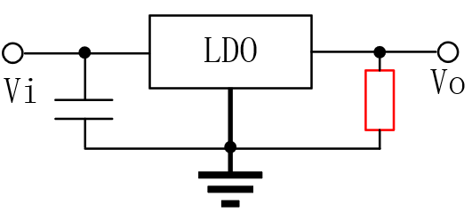 LDO輸出為什么并聯(lián)接地電阻？